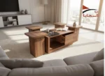 طاولة قهوة فاخرة متعددة الاستخدام