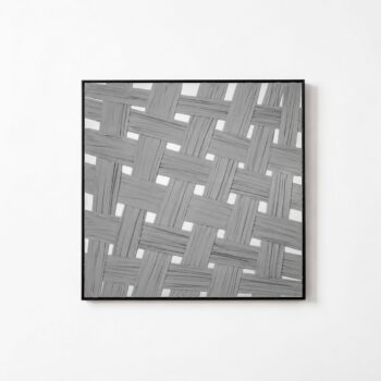لوحات جدارية اطار اسود 80*80 SHW-432