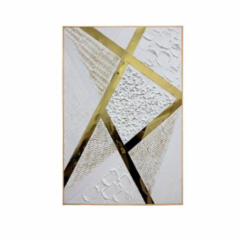 لوحات جدارية اطار ذهبي 80*120 SHW-405
