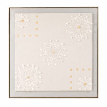 لوحات جدارية اطار ذهبي 100*100 SHW-1000G