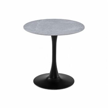 طاولة كافيه سيراميك دائري 70*70 TX-001 GREY