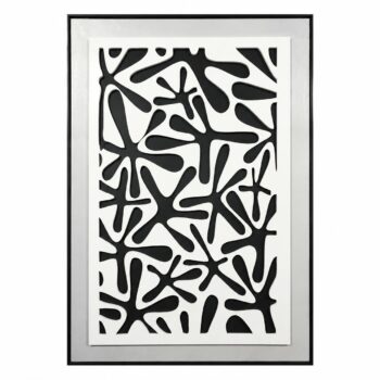 لوحة جدارية اطار اسود SHW-1034 120*80