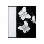 لوحات جدارية اطار اسود 100*100 SHW-454