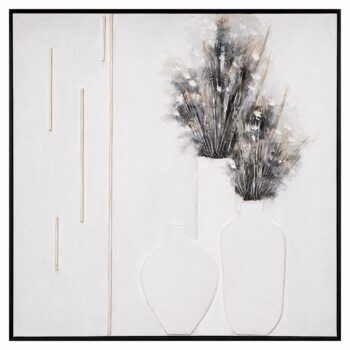 لوحات جدارية اطار اسود 100*100 SHW-440