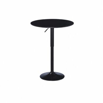 طاولة كافيه خشب بستم 70*70 3365 BLACK/BLACK