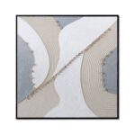 لوحات جدارية اطار اسود 100*100 SHW-463