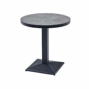 طاولة كافيه ميلامين دائري 70*70 3369 GREY