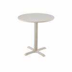 طاولة كافيه حديد T-17 OFF WHITE 70*70
