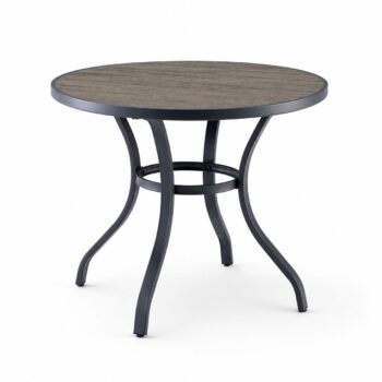 طاوله كافيه دائري 90*90 F30 DARK GREY