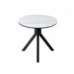 طاوله كافيه دائري SHT-230 WHITE 70*70