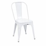 كرسي مفرد حديد M-503 WHITE