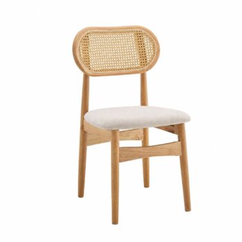 كرسي خشب مفرد XS-001 BEIGE