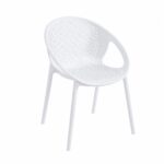 كرسي مفرد بلاستيك FC-103 WHITE