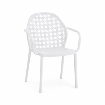 كرسي بلاستيك مفرد P-42 WHITE