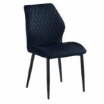 كرسي مفرد مخمل C-002 BLACK
