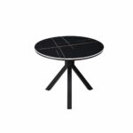 طاوله كافيه دائري SHT-230 BLACK 60*60