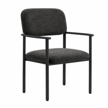 كرسي مفرد قماش A-45 DARK GREY