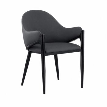 كرسي جلد مفرد YH-001 D.GREY