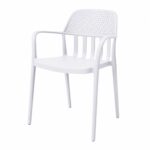 كرسي بلاستيك مفرد C-999 WHITE