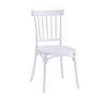 كرسي بلاستيك مفرد P-41 WHITE