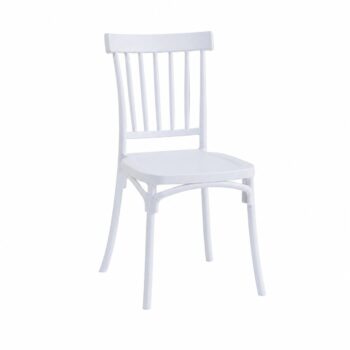 كرسي بلاستيك مفرد P-41 WHITE