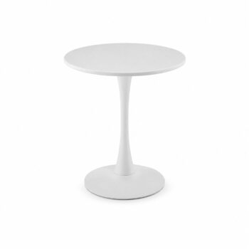طاولة كافيه حديد T-8 WHITE 70*70