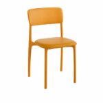 كرسي مفرد بلاستيك FC-105 YELLOW