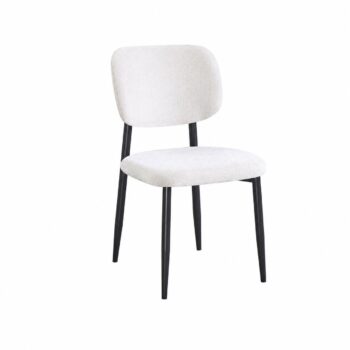 كرسي مفرد C-031 WHITE&BLACK