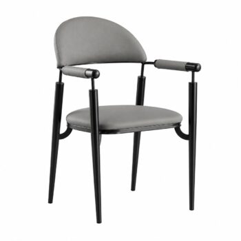 كرسي جلد مفرد YH-002 GREY