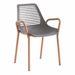 كرسي مفرد بلاستيك FY-601 GREY