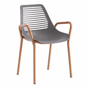 كرسي مفرد بلاستيك FY-601 GREY