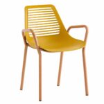 كرسي مفرد بلاستيك FY-601 YELLOW