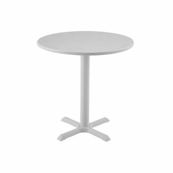 طاولة كافيه حديد T-17 WHITE 70*70