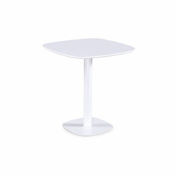 طاولة كافيه خشب 80*80 3366 WHITE