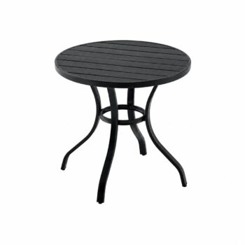 طاوله كافيه دائري F08 BLACK 80*80