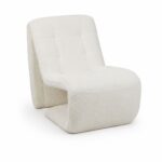 كرسي بوكليه مفرد AL-001 WHITE