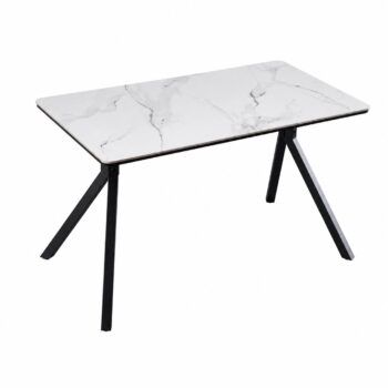 طاوله كافيه مستطيل 130*70 SHT-251 WHITE