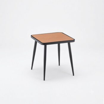 طاوله كافيه مربع F15 WOOD 70*70
