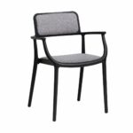 كرسي بلاستيك مفرد LR-001 BLACK