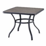 طاوله كافيه مربع 90*90 F31 DARK GREY