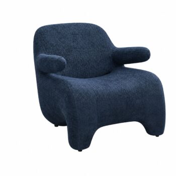 كرسي مفرد قماش A-56 DARK BLUE