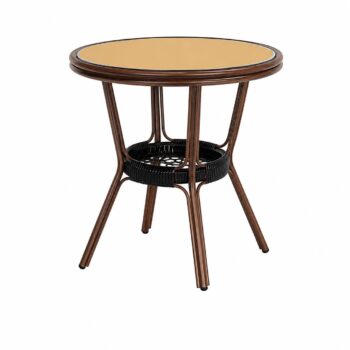 طاوله كافيه دائري T-988 ORANGE 60*60
