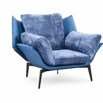 كرسي كنب مفرد ZH-07 BLUE