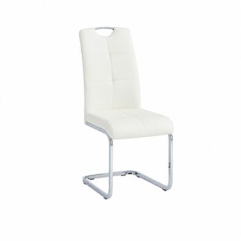 كرسي مفرد OKC-6010-H WHITE