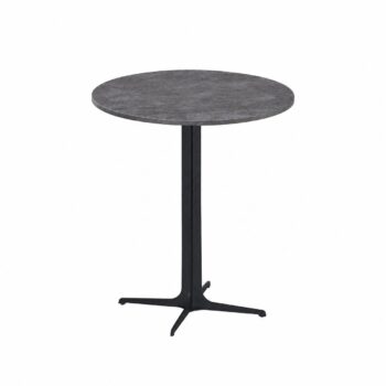 طاولة كافيه ميلامين دائري 60*60 WM-01 GREY