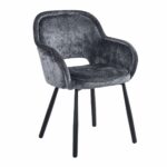 كرسي قماش A-12 DARK GREY