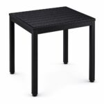 طاوله كافيه مربع F13 BLACK 70*70
