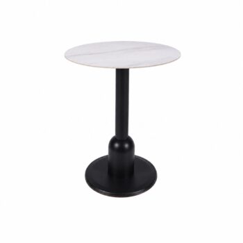 طاولة كافيه سيراميك 70*70 B1044T BLACK