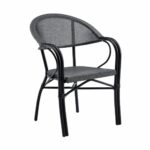 كرسي مفرد C-988 GREY&BLACK