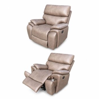 كرسي استرخاء ثابت مفرد SF-13 LIGHT BROWN